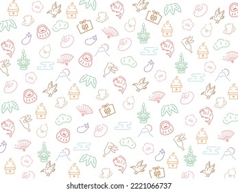 Patterns for many New Year's items.