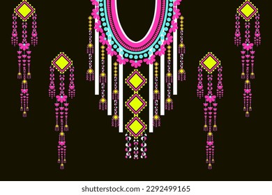 patterns Neckline from geometric shapes for shirts