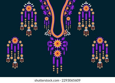 patterns Neckline from geometric shapes for shirts