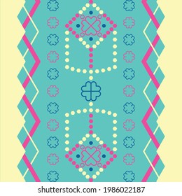 The patterns on the fabric are inspired by Thai silk