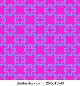 Patterns on pink background