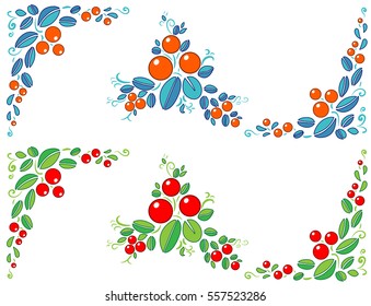 Patterns are on separate layers. You can color them as you need.