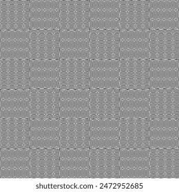 Patterns Pixels Black White Tribal Abstrakte geometrische Mosaik Kultur Texturierte Digitalkunst