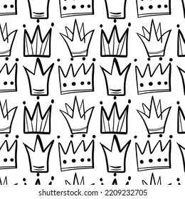 Patterns Princess illustrate. seamless pattern with black and white shoes Princess. with birds and flowers set princess hand drawn