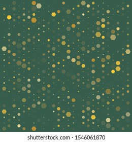 patterns with random hexagons with random colors and size. 