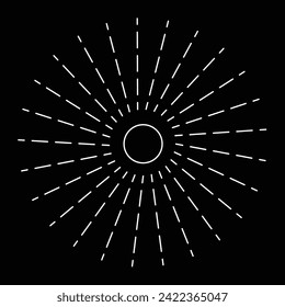 Patterns, Rays, Dot, line Pattern