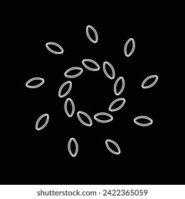 Patterns, Rays, Dot, line Pattern