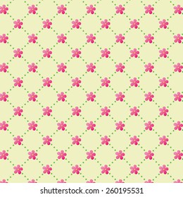 patterns seamless pink Flowers background. for web design.texture can be used for wallpaper, web page background. yellow colors.