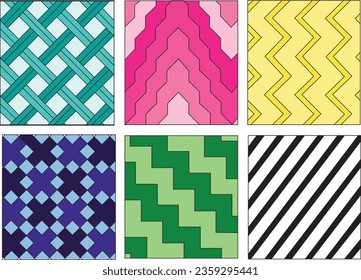 Patterns Set abstract, texture, set, graphic, design, background, print, vector, pattern, geometric, art, modern, minimal, style, collection, seamless, trendy,