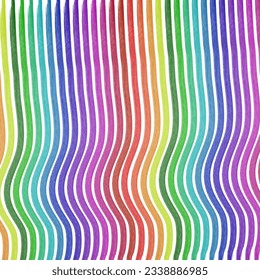 Patrones, líneas rectas, líneas verticales, curvas, bellas, coloridas, colores arcoiris fondo de diseño de ilustración,vector