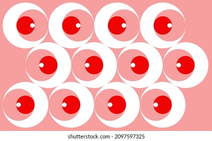 Patterns suitable for printing on various surfaces (fabric, paper, ceramic, etc.) 