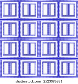 Patterns that flow endlessly, simple yet powerful, made up of geometric shapes seamlessly intertwined vector