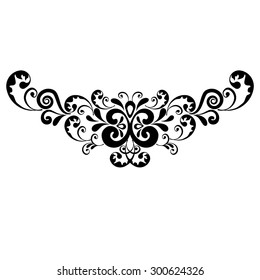 Patterns of tribal tattoo for design use