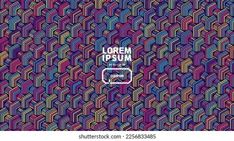 Patterns in various colors of mesh, mesh wallpaper