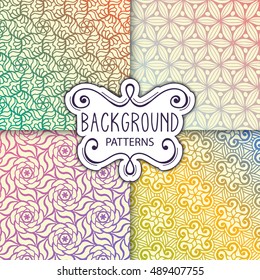 Patterns. Vintage decorative elements. Hand drawn background. Islam, Arabic, Indian, ottoman motifs. Perfect for printing on fabric or paper.