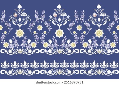 pattern,seamless,damask pattern,thai pattern, traditional ethnic, floral, fabric pattern for textiles,wallpaper, clothing, sarong, batik, wrapping, embroidery, print, background, cover,rugs,illustra