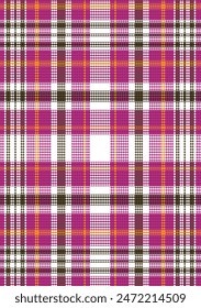 PatternTexture for caro plaid, tablecloths, clothes, shirts, dresses, paper, bedding, blankets, quilts and other textile products. Vector illustration