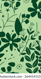 Foral padrão e fundo da textura da flor