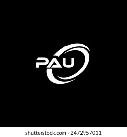 PAU KREATIVES BUCHSTABENLOGO-DESIGN