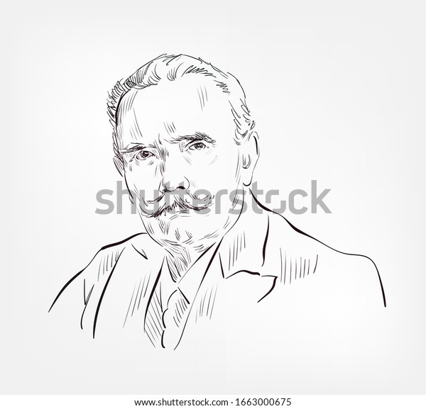 Paul Gottlieb Nipkow German Technician Inventor Stock Vector (Royalty ...