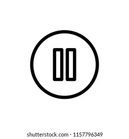 Pause button icon