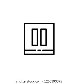 Pause Button Icon . App User Interface Essential 