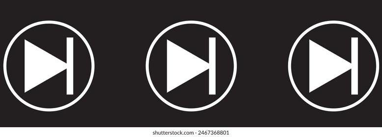 pause button media menu, pause icon vector, in trendy flat style isolated on white background. pause icon image, pause icon illustration