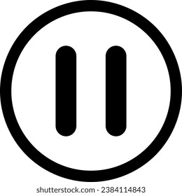 pause button play button stop player 12196