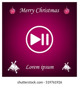 pause button vector icon