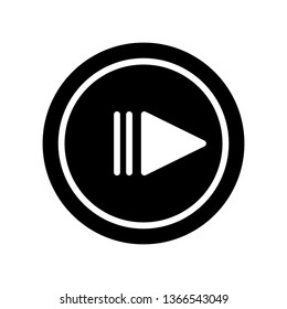 pause glyph icon