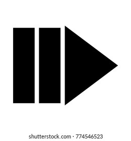  pause Glyph icon