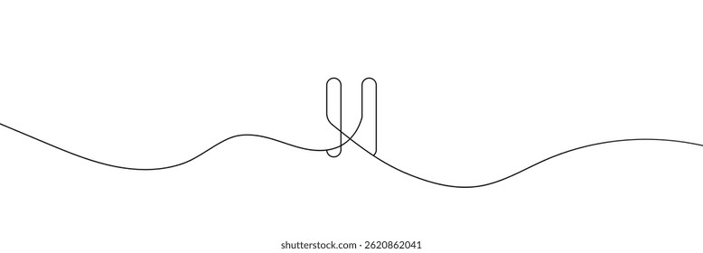 Pause icon in continuous line drawing style. Line art of pause button. Vector illustration. Abstract background . Vector Illustration  . EPS 10 .