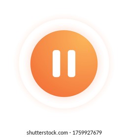 Pause - Modern Icon (Pictogram)