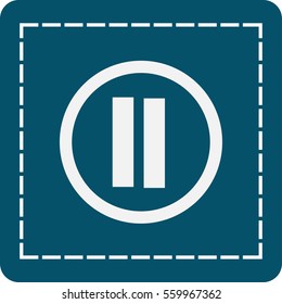 pause vector icon