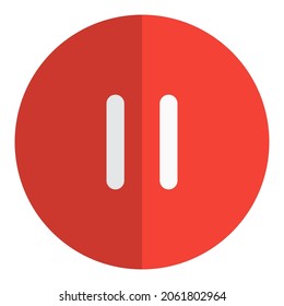 Pausing the music and audio button on an application