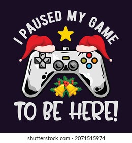i paussed my game to be here