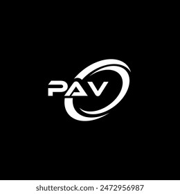PAV CREATIVE LETTER LOGO DESIGN