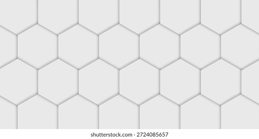 Piso pavimentado. Pavimento hexagonal de losa. Textura de calle sin fisuras. Azulejo de pavimento. Estampado de adoquines decorativos. Patrón de carretera. Superficie de piedra de la ciudad. Acera de mosaico. Vista superior del sendero del jardín. Ilustración vectorial.