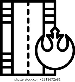 Pavement Rebels Vector Design Icon Style