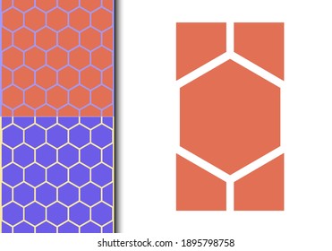 Pavement seamless pattern vector for background. Eps 10