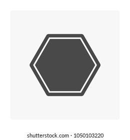 Paver brick icon or brick paving icon or paving stone icon. Manufactured from concrete or stone. For creating pavement floor or paved floor at outdoor go well with walkway or patio. Vector icon design