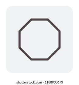 Paver brick icon or brick paving icon or paving stone icon. Manufactured from concrete or stone. For creating pavement floor or paved floor at outdoor go well with walkway or patio. Vector icon design