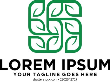 Paving Green building leaf logo