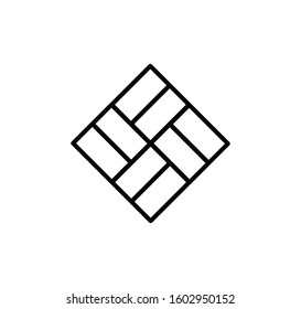 Paving icon vector illustration flat style