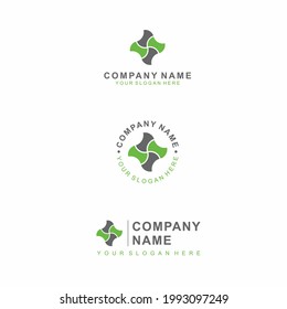 Paving logo with lettering placement