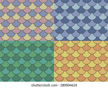 Paving slabs. 