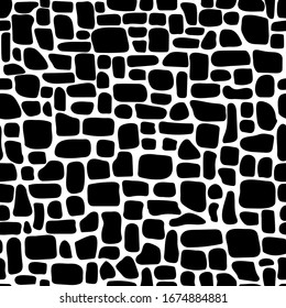 Peluquería. formas vectoriales abstractas. mosaicos.patrón impecable. fondo repetitivo simple en blanco y negro. 