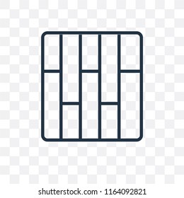 Paving vector icon isolated on transparent background, Paving logo concept
