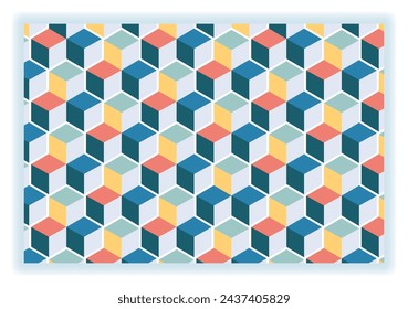 Illustration Vectorielle avec Collection de Pavés de Rue, de briques, d'éléments architecturaux et de dalles de pierre pour la fabrication de sols sur Fond Plat