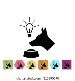 Pavlov's dog icon